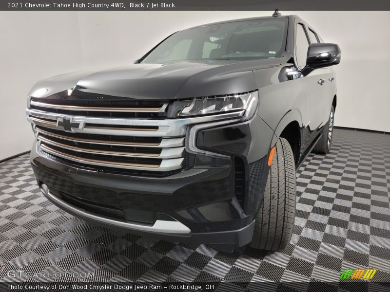 Black / Jet Black 2021 Chevrolet Tahoe High Country 4WD