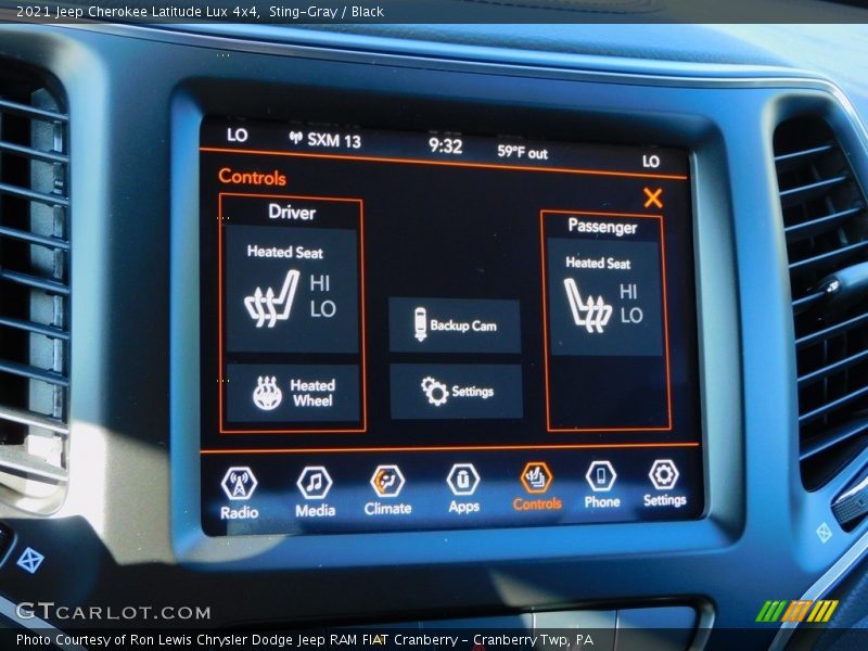 Sting-Gray / Black 2021 Jeep Cherokee Latitude Lux 4x4