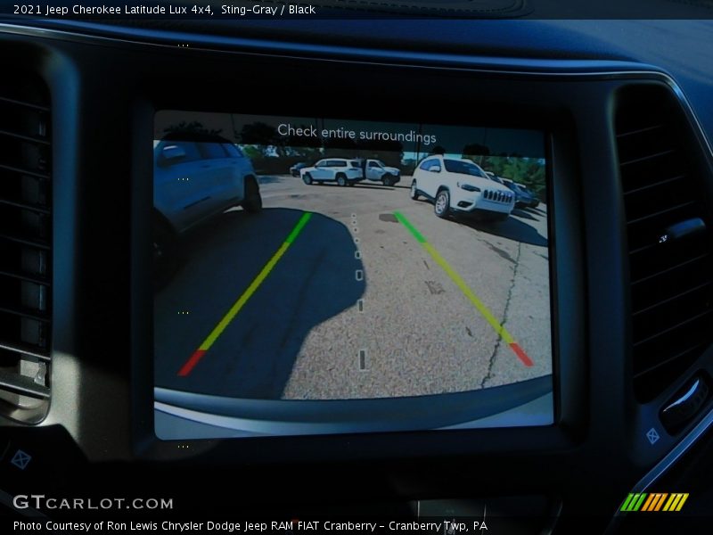 Sting-Gray / Black 2021 Jeep Cherokee Latitude Lux 4x4