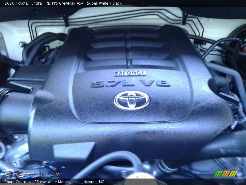 Super White / Black 2020 Toyota Tundra TRD Pro CrewMax 4x4