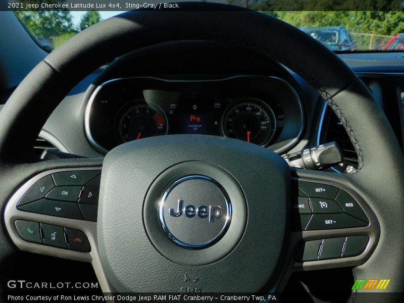 Sting-Gray / Black 2021 Jeep Cherokee Latitude Lux 4x4