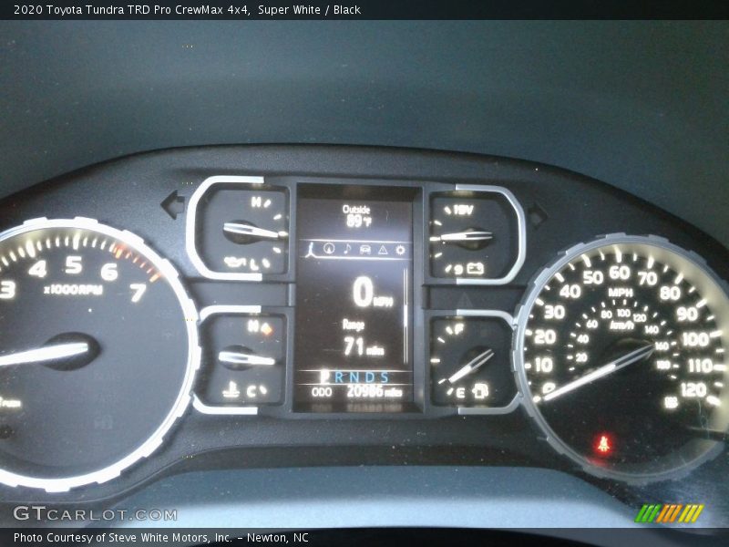 Super White / Black 2020 Toyota Tundra TRD Pro CrewMax 4x4