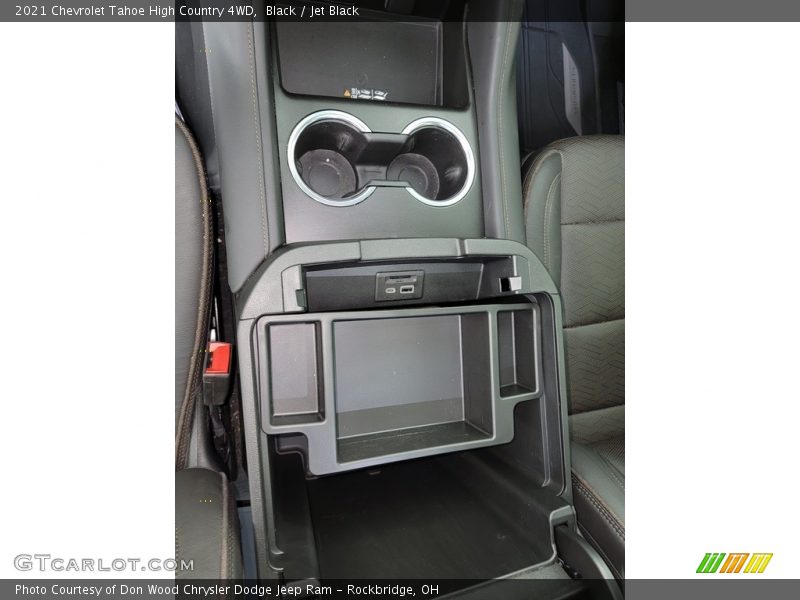 Black / Jet Black 2021 Chevrolet Tahoe High Country 4WD