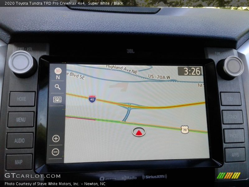 Super White / Black 2020 Toyota Tundra TRD Pro CrewMax 4x4