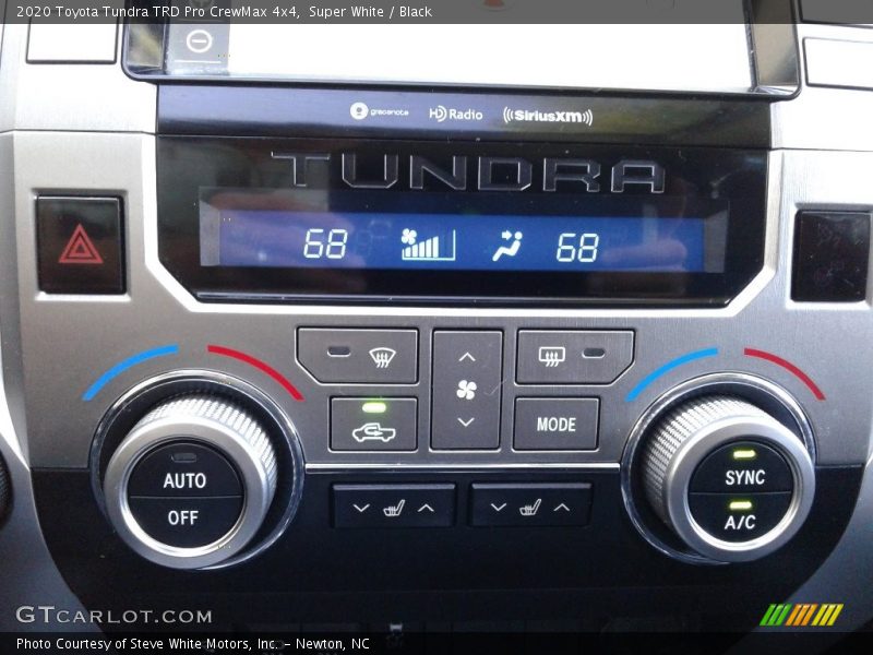 Super White / Black 2020 Toyota Tundra TRD Pro CrewMax 4x4