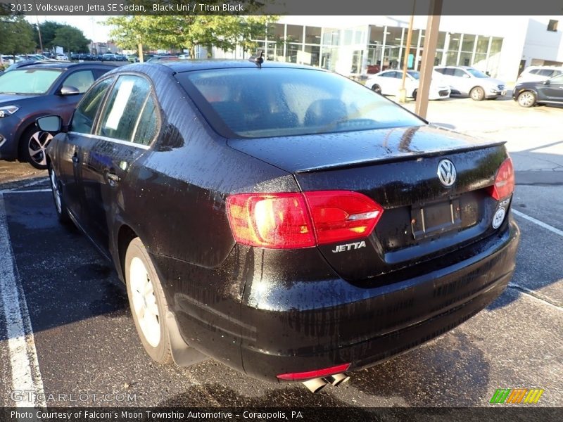 Black Uni / Titan Black 2013 Volkswagen Jetta SE Sedan