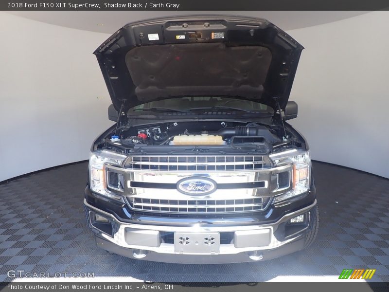Shadow Black / Earth Gray 2018 Ford F150 XLT SuperCrew