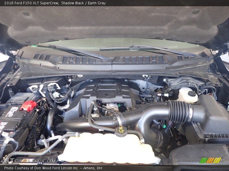 Shadow Black / Earth Gray 2018 Ford F150 XLT SuperCrew