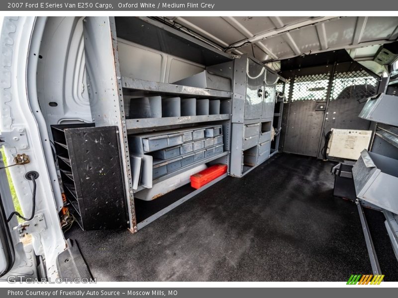 Oxford White / Medium Flint Grey 2007 Ford E Series Van E250 Cargo
