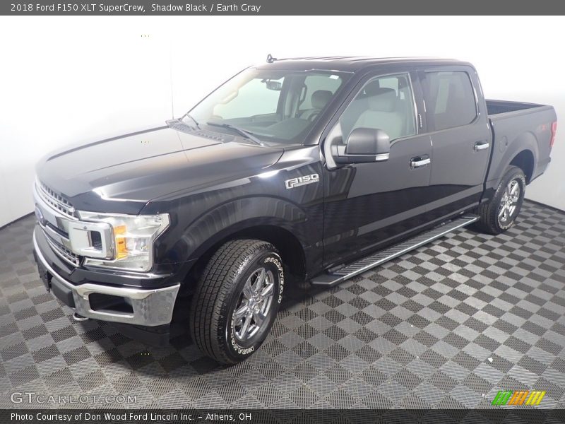 Shadow Black / Earth Gray 2018 Ford F150 XLT SuperCrew