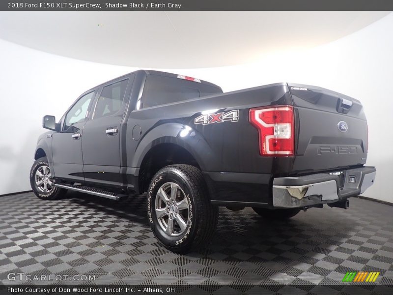 Shadow Black / Earth Gray 2018 Ford F150 XLT SuperCrew