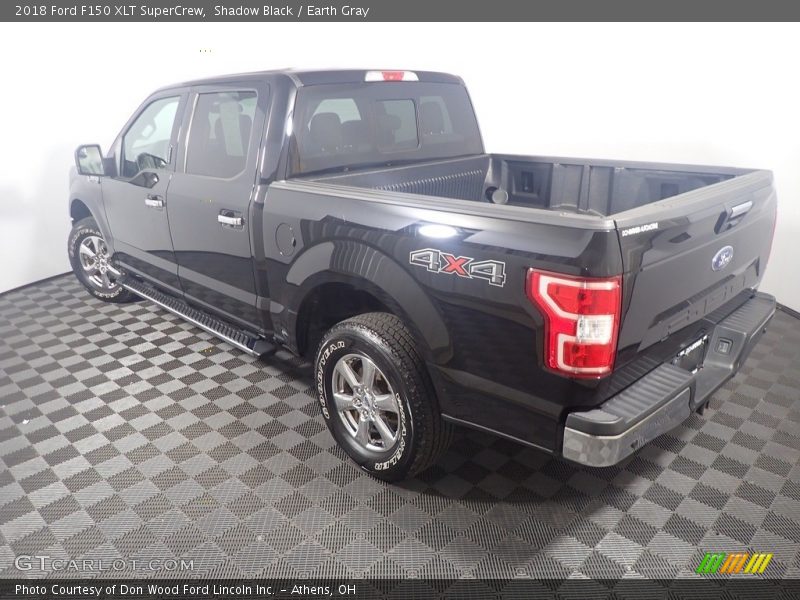 Shadow Black / Earth Gray 2018 Ford F150 XLT SuperCrew