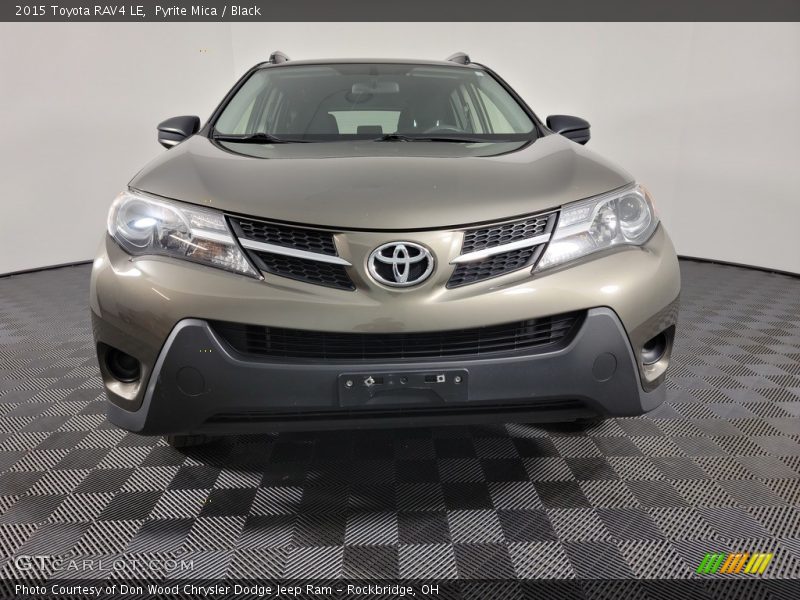 Pyrite Mica / Black 2015 Toyota RAV4 LE
