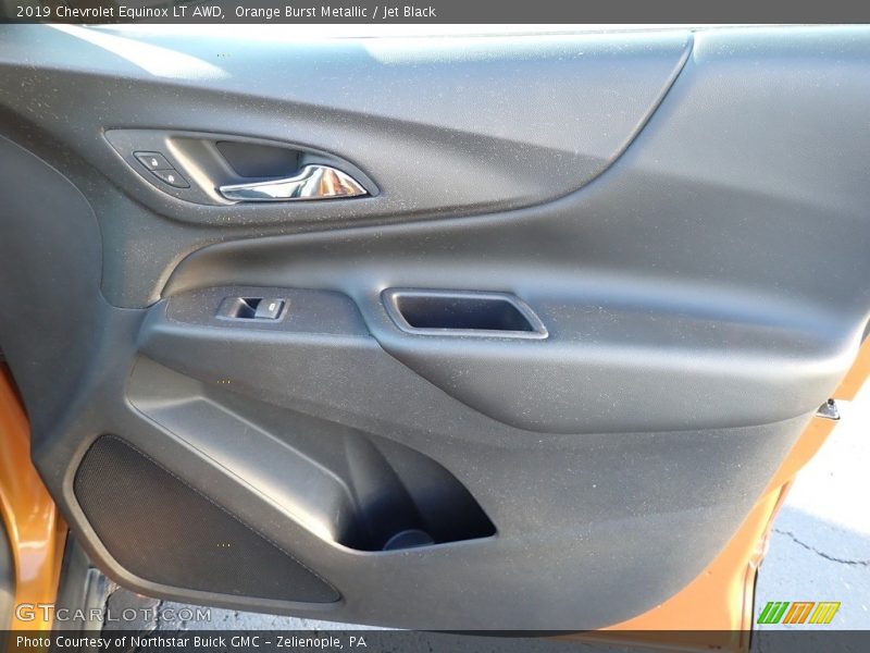 Orange Burst Metallic / Jet Black 2019 Chevrolet Equinox LT AWD
