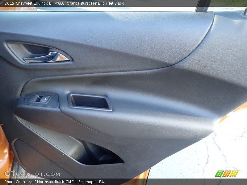 Orange Burst Metallic / Jet Black 2019 Chevrolet Equinox LT AWD
