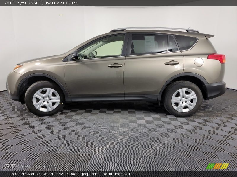 Pyrite Mica / Black 2015 Toyota RAV4 LE