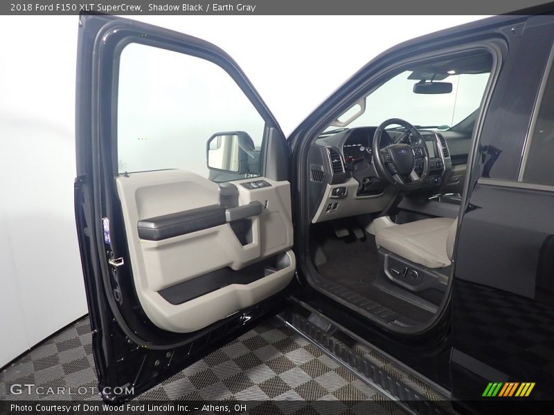 Shadow Black / Earth Gray 2018 Ford F150 XLT SuperCrew