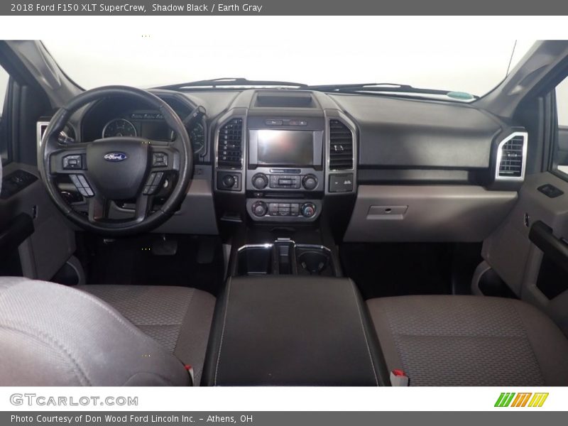 Shadow Black / Earth Gray 2018 Ford F150 XLT SuperCrew
