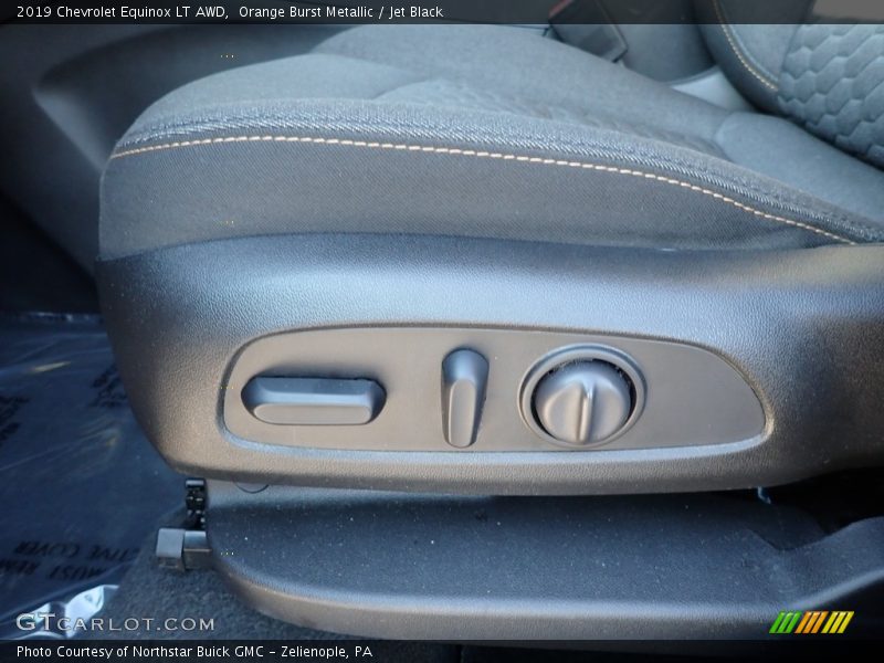 Orange Burst Metallic / Jet Black 2019 Chevrolet Equinox LT AWD