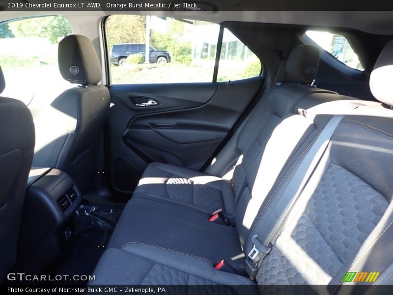 Orange Burst Metallic / Jet Black 2019 Chevrolet Equinox LT AWD