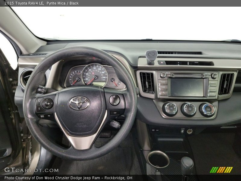 Pyrite Mica / Black 2015 Toyota RAV4 LE