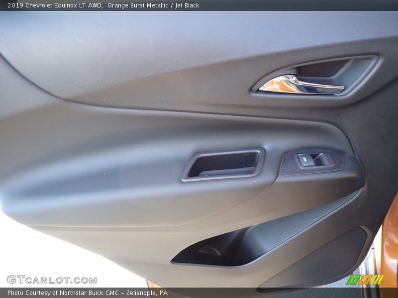 Orange Burst Metallic / Jet Black 2019 Chevrolet Equinox LT AWD