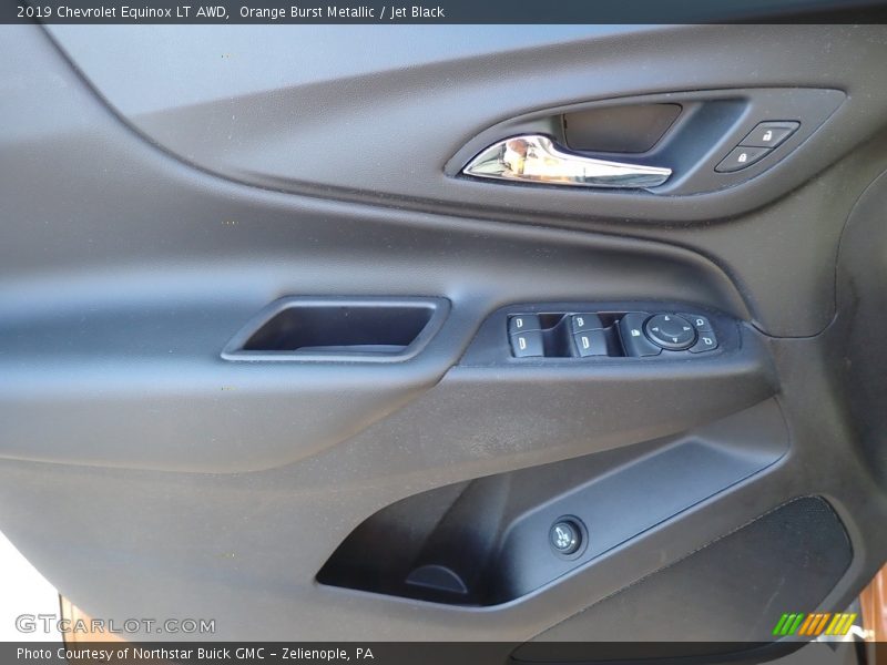 Orange Burst Metallic / Jet Black 2019 Chevrolet Equinox LT AWD