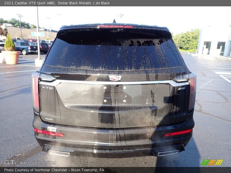 Stellar Black Metallic / Jet Black 2021 Cadillac XT6 Sport AWD