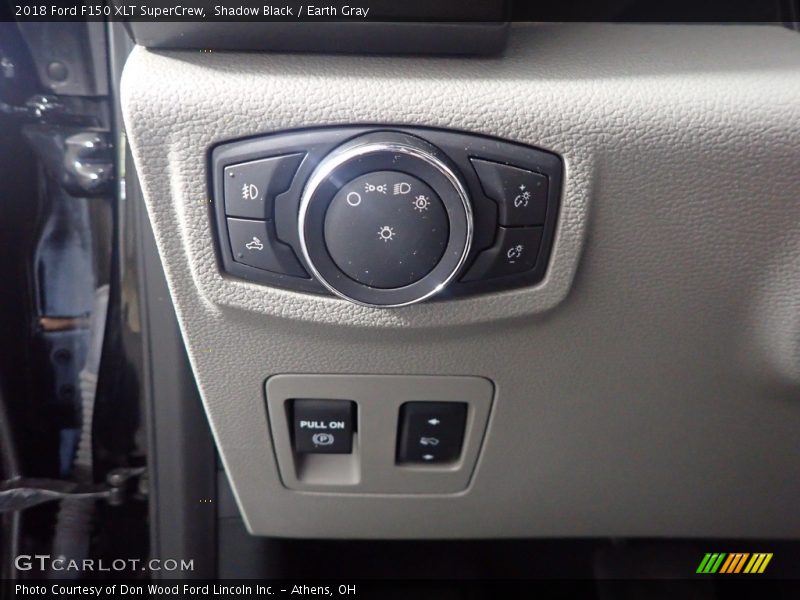 Shadow Black / Earth Gray 2018 Ford F150 XLT SuperCrew