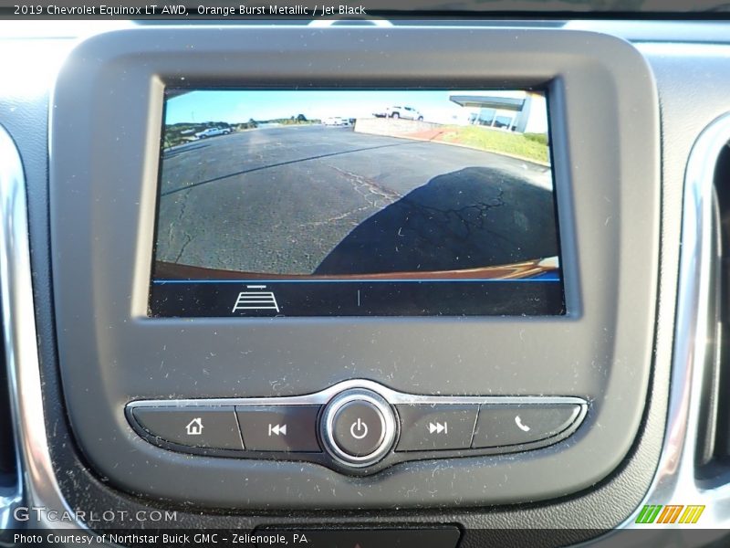 Orange Burst Metallic / Jet Black 2019 Chevrolet Equinox LT AWD