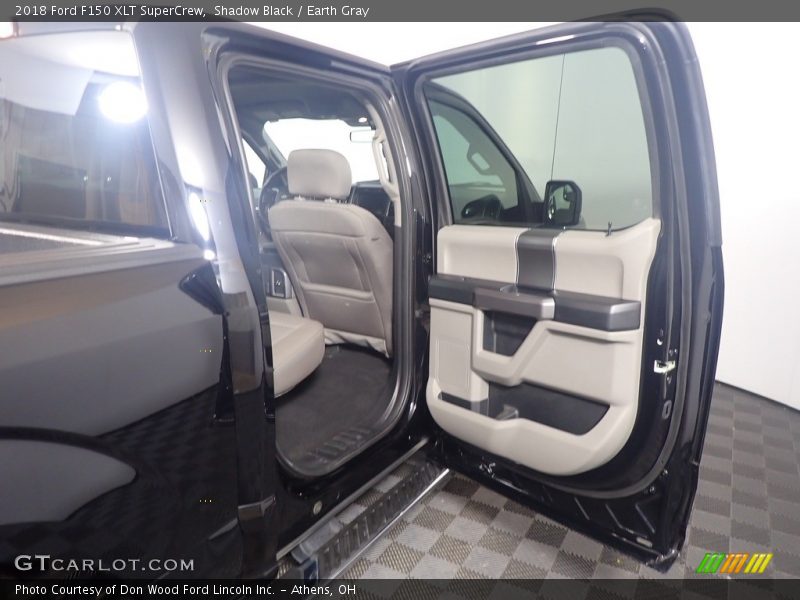 Shadow Black / Earth Gray 2018 Ford F150 XLT SuperCrew