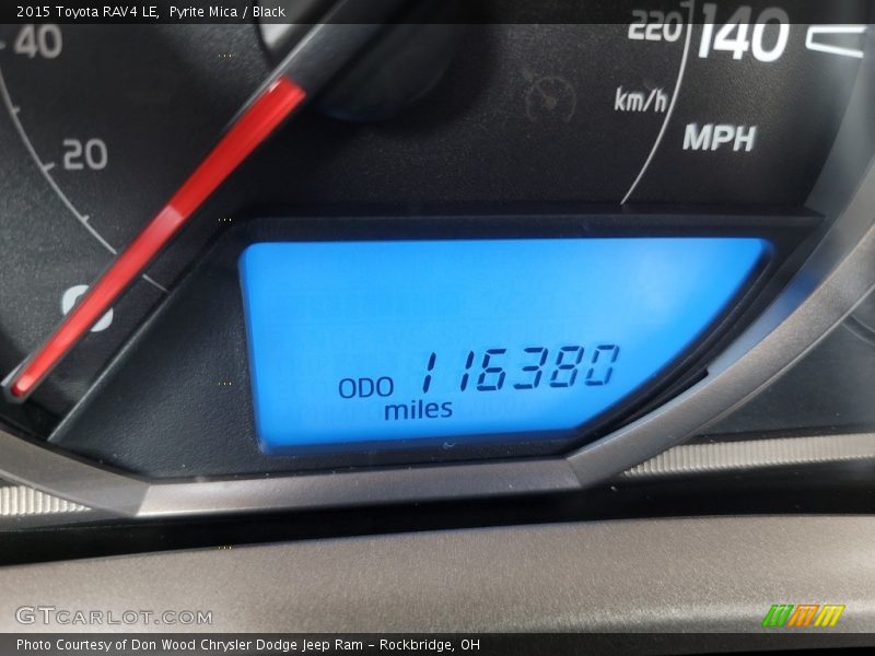 Pyrite Mica / Black 2015 Toyota RAV4 LE