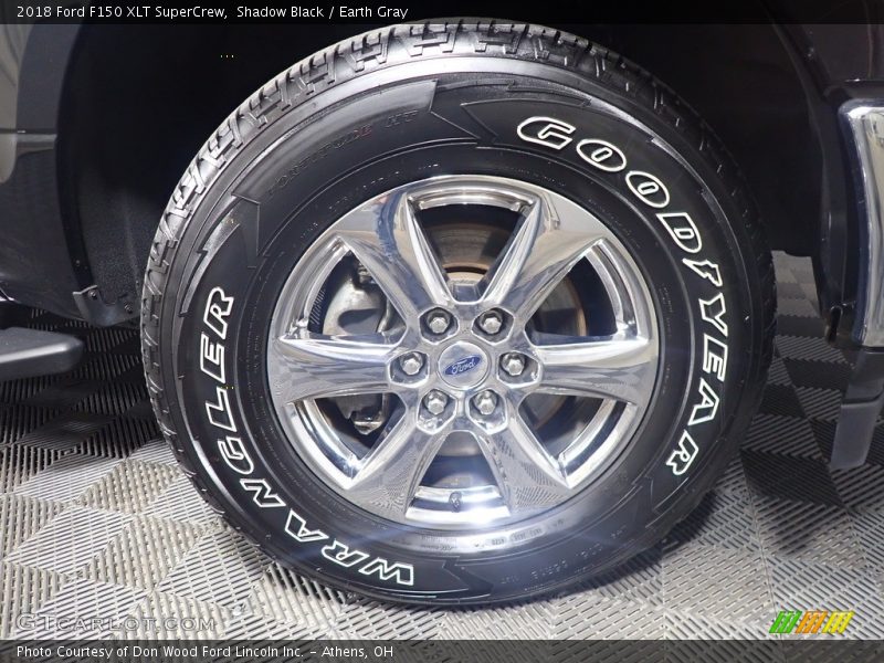 Shadow Black / Earth Gray 2018 Ford F150 XLT SuperCrew