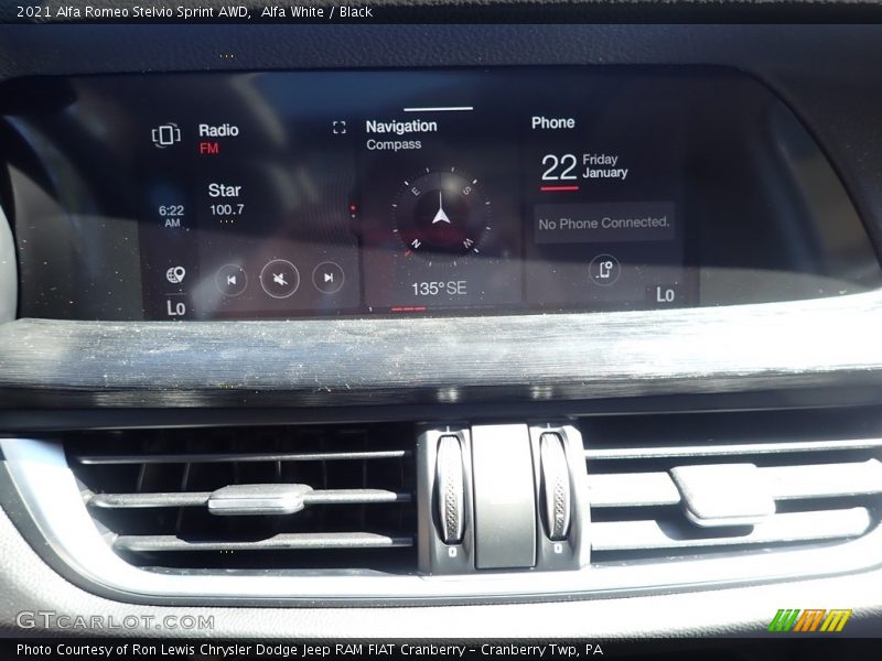 Alfa White / Black 2021 Alfa Romeo Stelvio Sprint AWD