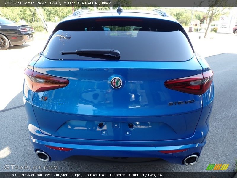 Misano Blue Metallic / Black 2021 Alfa Romeo Stelvio Ti AWD