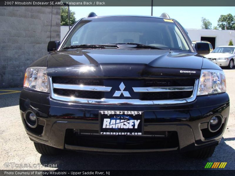 Kalapana Black / Black 2007 Mitsubishi Endeavor SE AWD