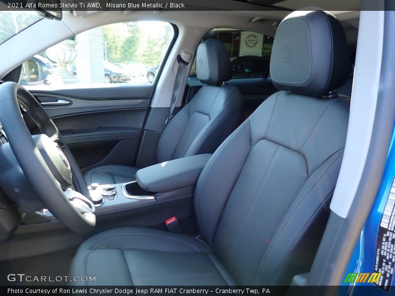 Front Seat of 2021 Stelvio Ti AWD