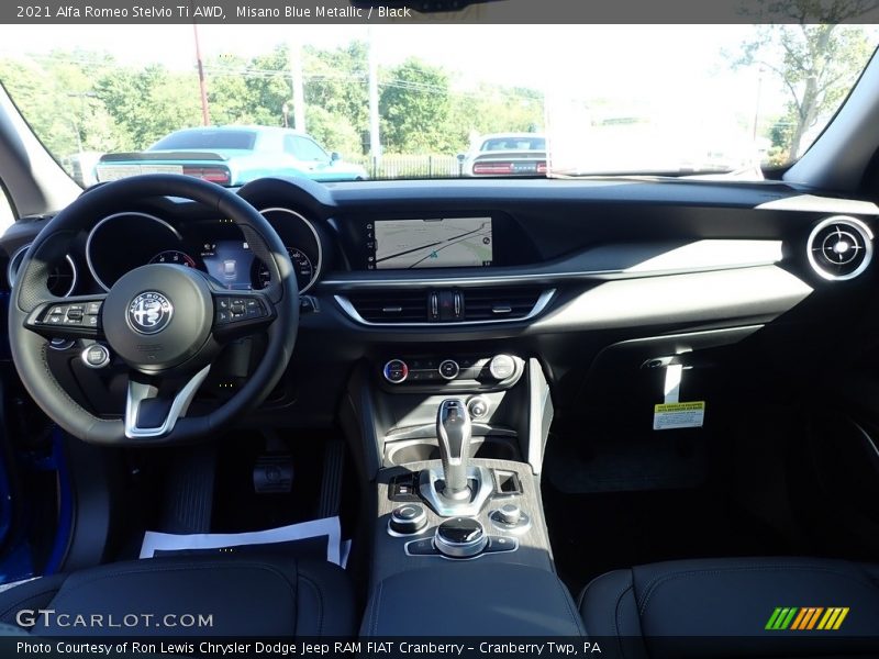 Dashboard of 2021 Stelvio Ti AWD