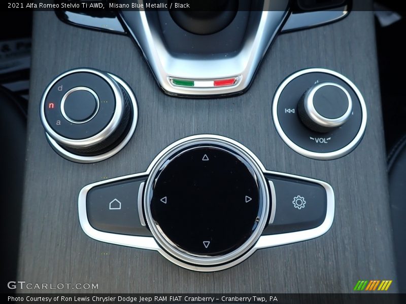 Controls of 2021 Stelvio Ti AWD