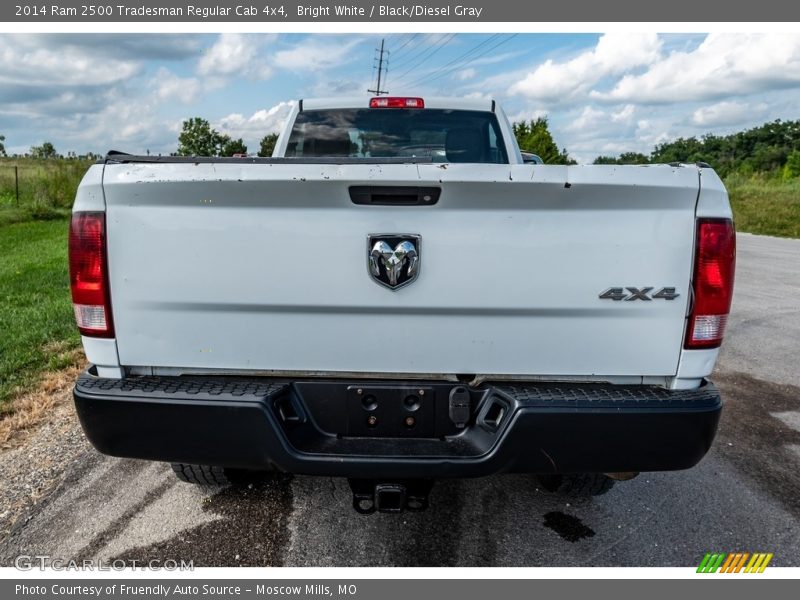 Bright White / Black/Diesel Gray 2014 Ram 2500 Tradesman Regular Cab 4x4