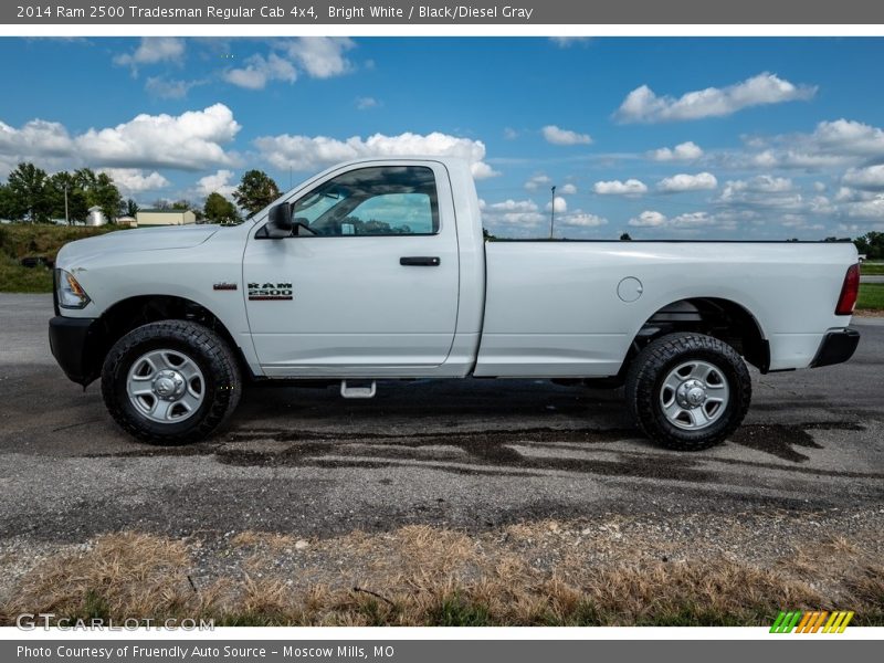  2014 2500 Tradesman Regular Cab 4x4 Bright White