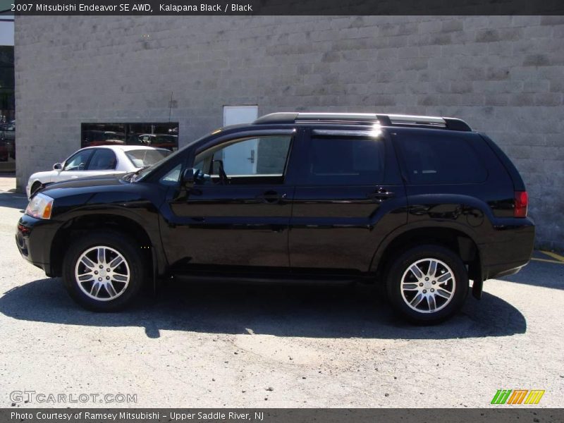 Kalapana Black / Black 2007 Mitsubishi Endeavor SE AWD