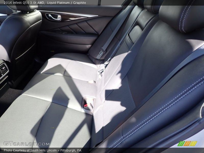 Liquid Platinum / Graphite 2016 Infiniti Q50 3.0t AWD