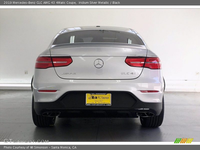 Iridium Silver Metallic / Black 2019 Mercedes-Benz GLC AMG 43 4Matic Coupe