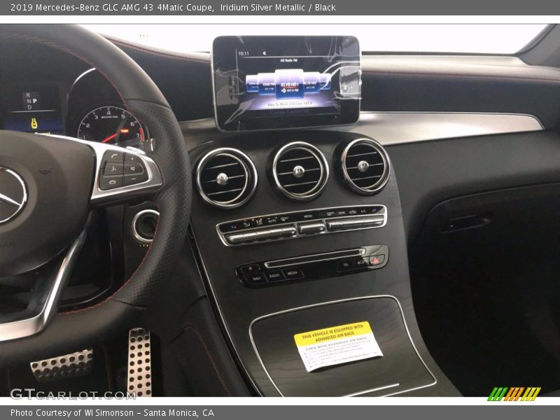 Iridium Silver Metallic / Black 2019 Mercedes-Benz GLC AMG 43 4Matic Coupe