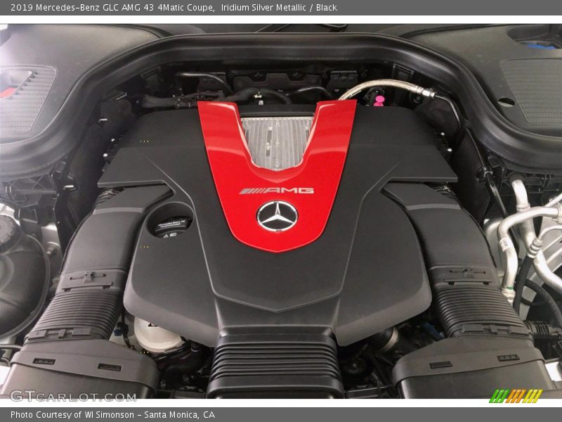 Iridium Silver Metallic / Black 2019 Mercedes-Benz GLC AMG 43 4Matic Coupe