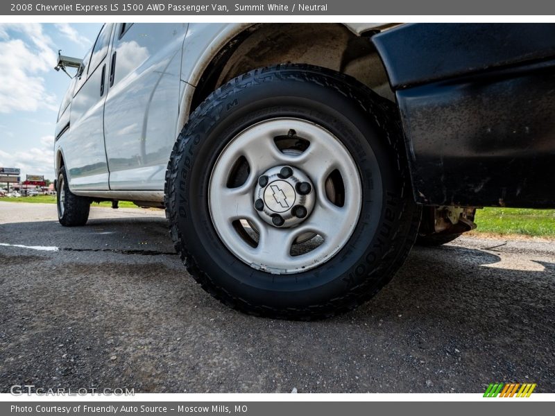  2008 Express LS 1500 AWD Passenger Van Wheel
