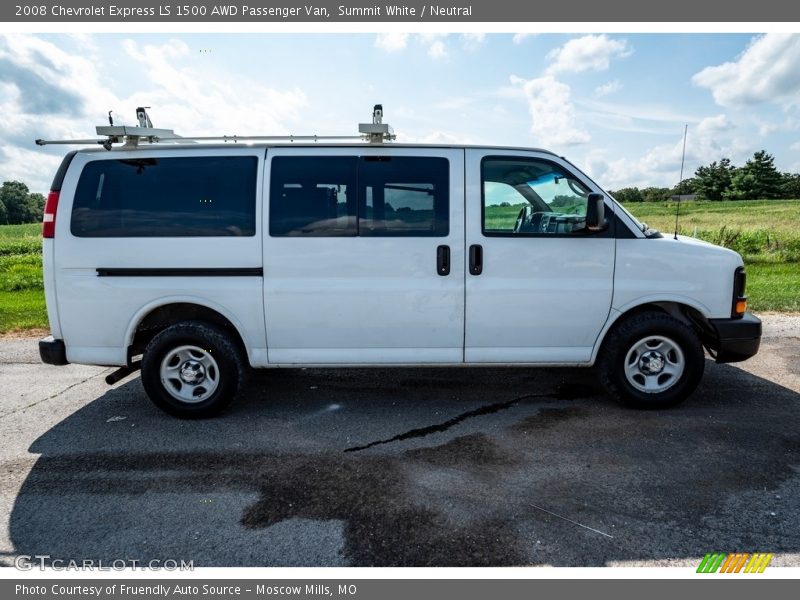  2008 Express LS 1500 AWD Passenger Van Summit White