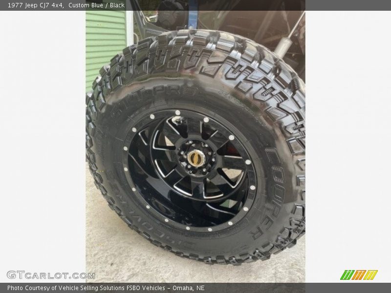 Custom Wheels of 1977 CJ7 4x4