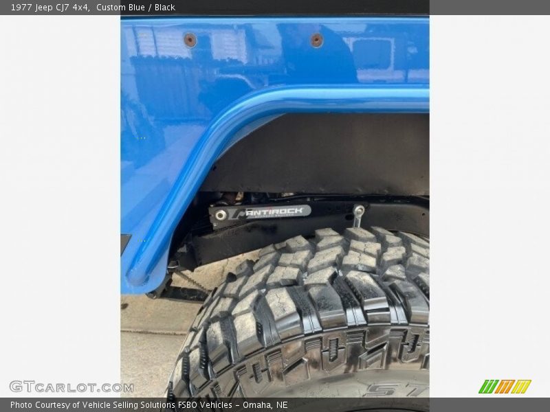 Custom Blue / Black 1977 Jeep CJ7 4x4